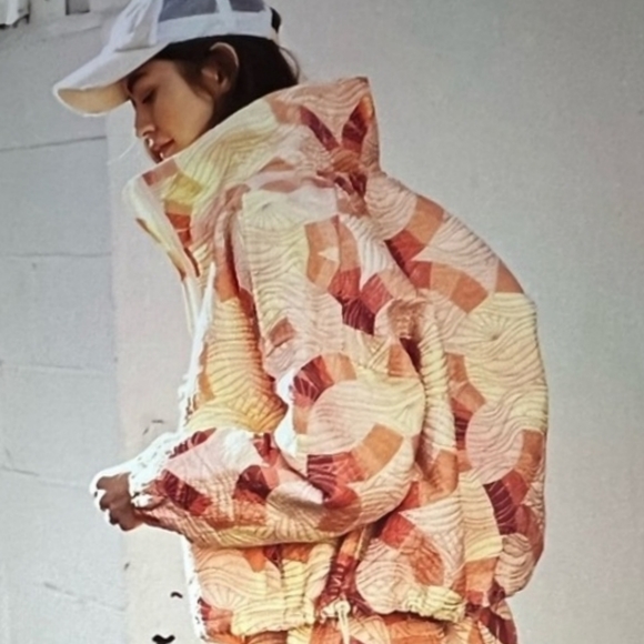 Free people Somewhere In A Wonderland Quilted Bomber - Picture 3 of 8